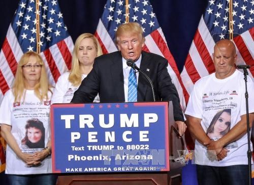 US presidential candidate Donald Trump’s tough immigration stance - ảnh 1